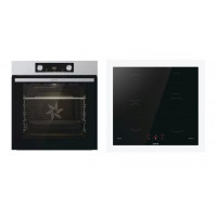 Gorenje BO6737E02X + GI641BSC Σετ Φούρνος + εστία