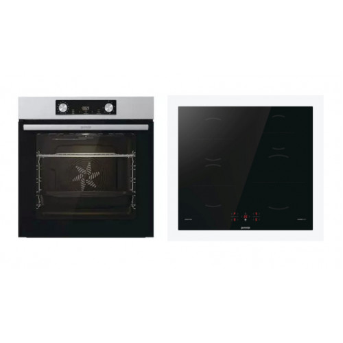 Gorenje BO6737E02X + GI641BSC Σετ Φούρνος + εστία