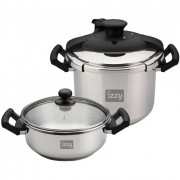 IZZY MULTI SET 8L+4L Σετ μαγειρικών σκευών