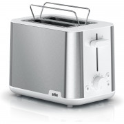 Braun HT 1510 Φρυγανιέρες Inox/Λευκό