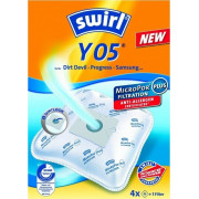 Swirl Y05 Σακούλες Σκούπας 4τμχ