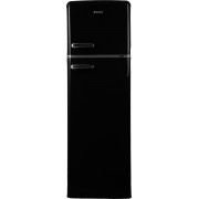 Morris MRS-31243B Retro Ψυγείο Δίπορτο Black