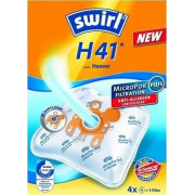Swirl H41 Σακούλες Σκούπας 4τμχ (Hoover)