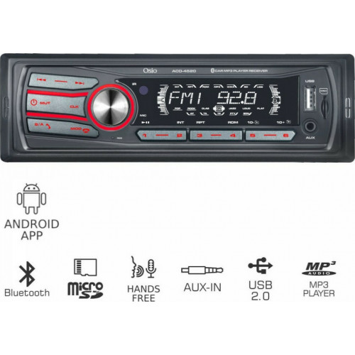 OSIO ACO-4520UBT Car Audio Player