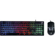Roar RR-0004 Σετ Gaming Πληκτρολόγιο με RGB φωτισμό & Ποντίκι (Ελληνικό)