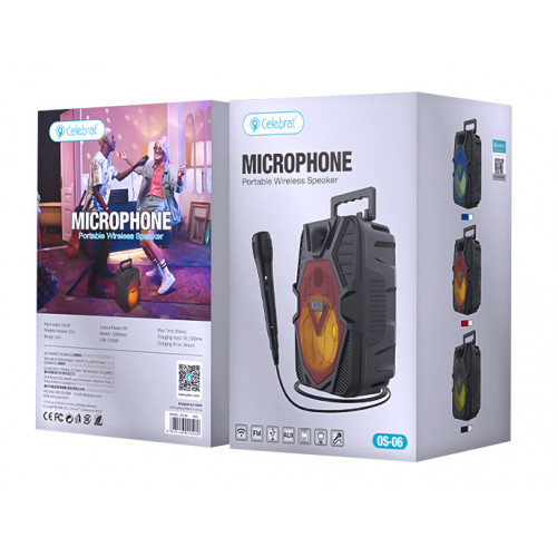 Celebrat OS-60 Karaoke Bluetooth Ηχεία