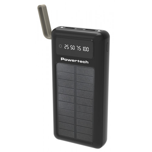 Powertech PT-1084 Ηλιακό Power Bank 20000mAh