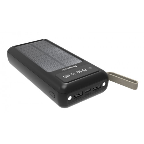 Powertech PT-1084 Ηλιακό Power Bank 20000mAh