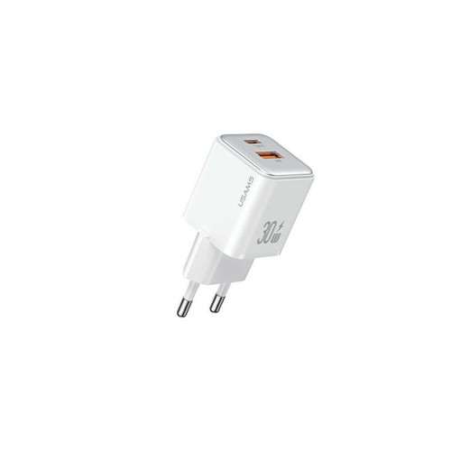 USAMS US-CC189 (30 Watt) Φορτιστής τοίχου USAMS US-CC189 (30 Watt) Φορτιστής τοίχου