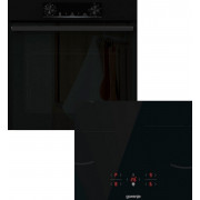 Gorenje BOP6737E02BK + GI601FMC Σετ Φούρνος + εστία
