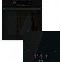 Gorenje BOP6737E02BK + GI601FMC Σετ Φούρνος + εστία