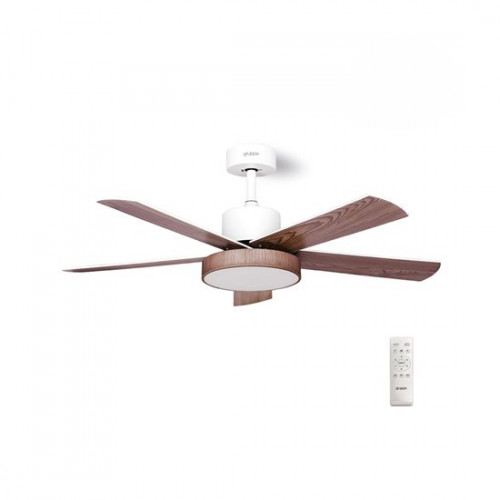 Gruppe 48-12115DC White/Wood Ανεμιστήρας οροφής