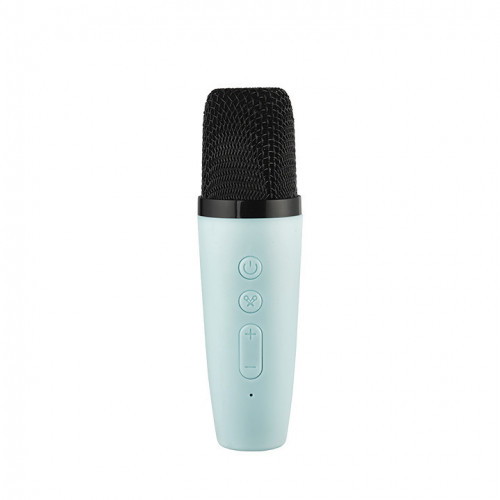 Kiddoboo KidsVoice JUNIOR mini Karaoke Speaker &amp; Mic Blue + NikoletaTV (KBT3NTBLU)