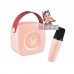 Kiddoboo KidsVoice JUNIOR mini Karaoke Speaker &amp; Mic Pink + NikoletaTV (KBT3NTPNK)