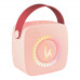 Kiddoboo KidsVoice JUNIOR mini Karaoke Speaker &amp; Mic Pink + NikoletaTV (KBT3NTPNK)