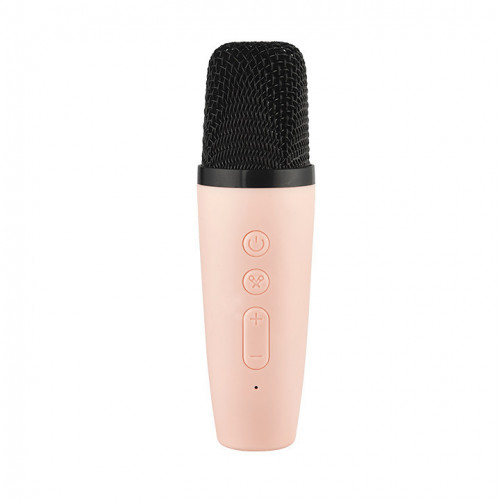 Kiddoboo KidsVoice JUNIOR mini Karaoke Speaker &amp; Mic Pink + NikoletaTV (KBT3NTPNK)