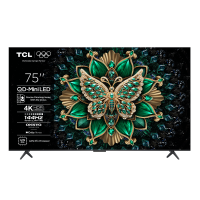 TCL 75C6K 75" 4K QD Mini-LED Google Τηλεόραση