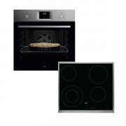 AEG OA5AB211SS + HK624010XB Σετ Φούρνος + Εστία