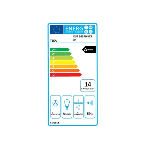 TEKA DSF 76370 KCS IX Καμίνια, Τζάκι Inox TEKA DSF 76370 KCS IX Καμίνια, Τζάκι Inox
