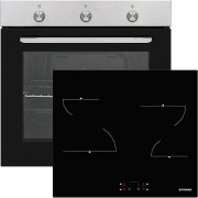 Pyramis PO78021008PIX + PHC62410FMB Σετ Φούρνος + Εστία