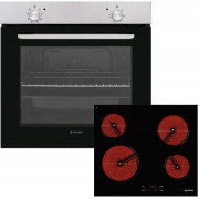 Pyramis PO78010008SIX + PHC62410FMB Σετ Φούρνος + Εστία
