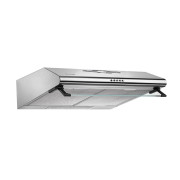 Pyramis Essential με 2 μοτέρ Απλός απορροφητήρας Inox